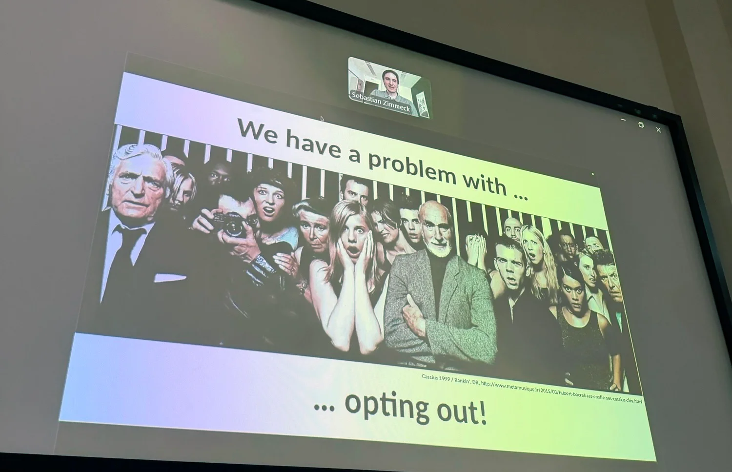A screen showing a slide of the online presentation at the California Privacy Protection Agency.